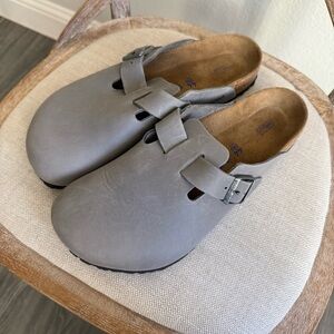 Birkenstock Boston oiled leather clog